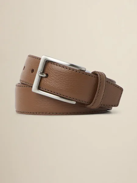Solid Pebbled Leather Belt sold by Ashworth Golf