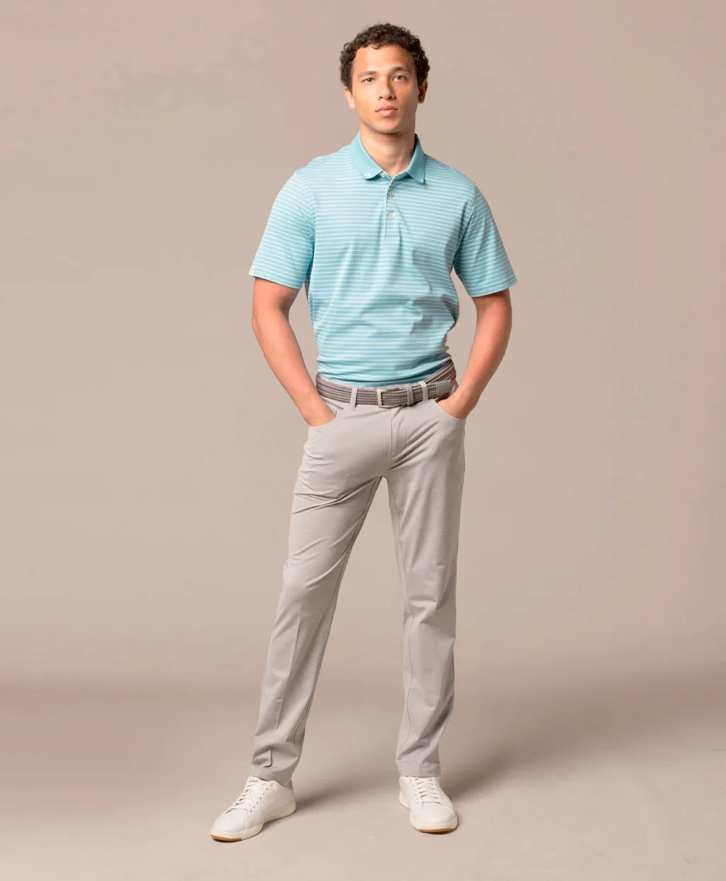 2Bar Stripe Polo sold by Ashworth Golf product image thumbnail 3