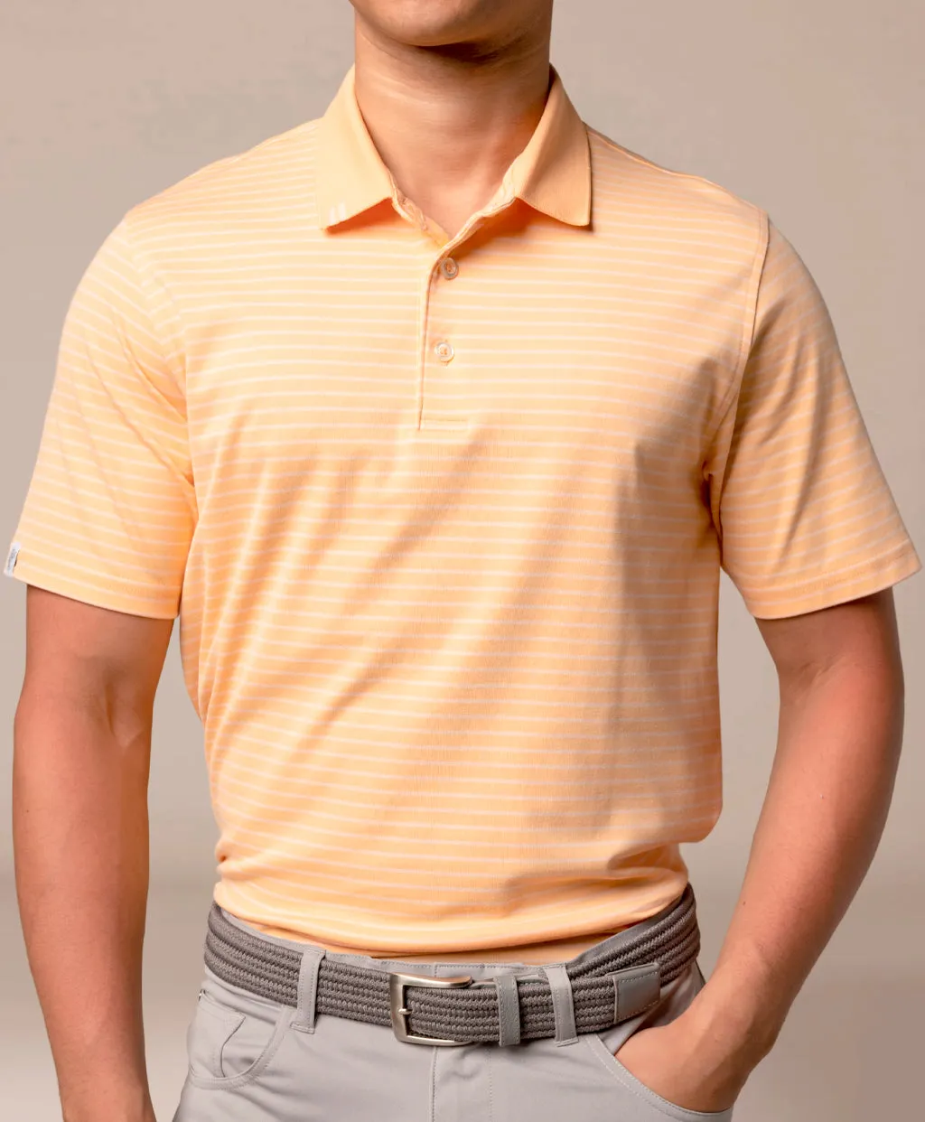 2Bar Stripe Polo sold by Ashworth Golf product image thumbnail 2