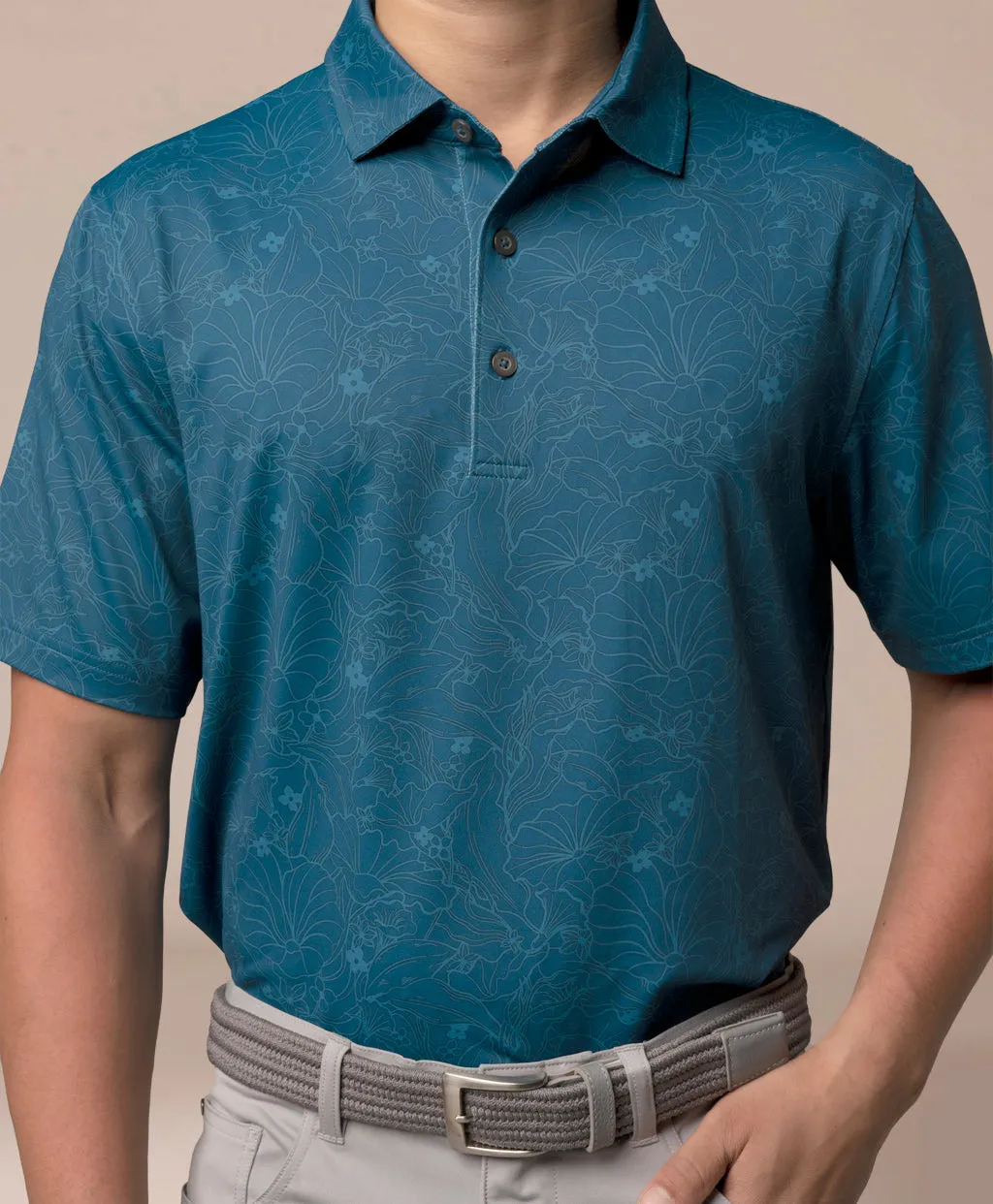 Morning Glory Polo sold by Ashworth Golf product image thumbnail 2