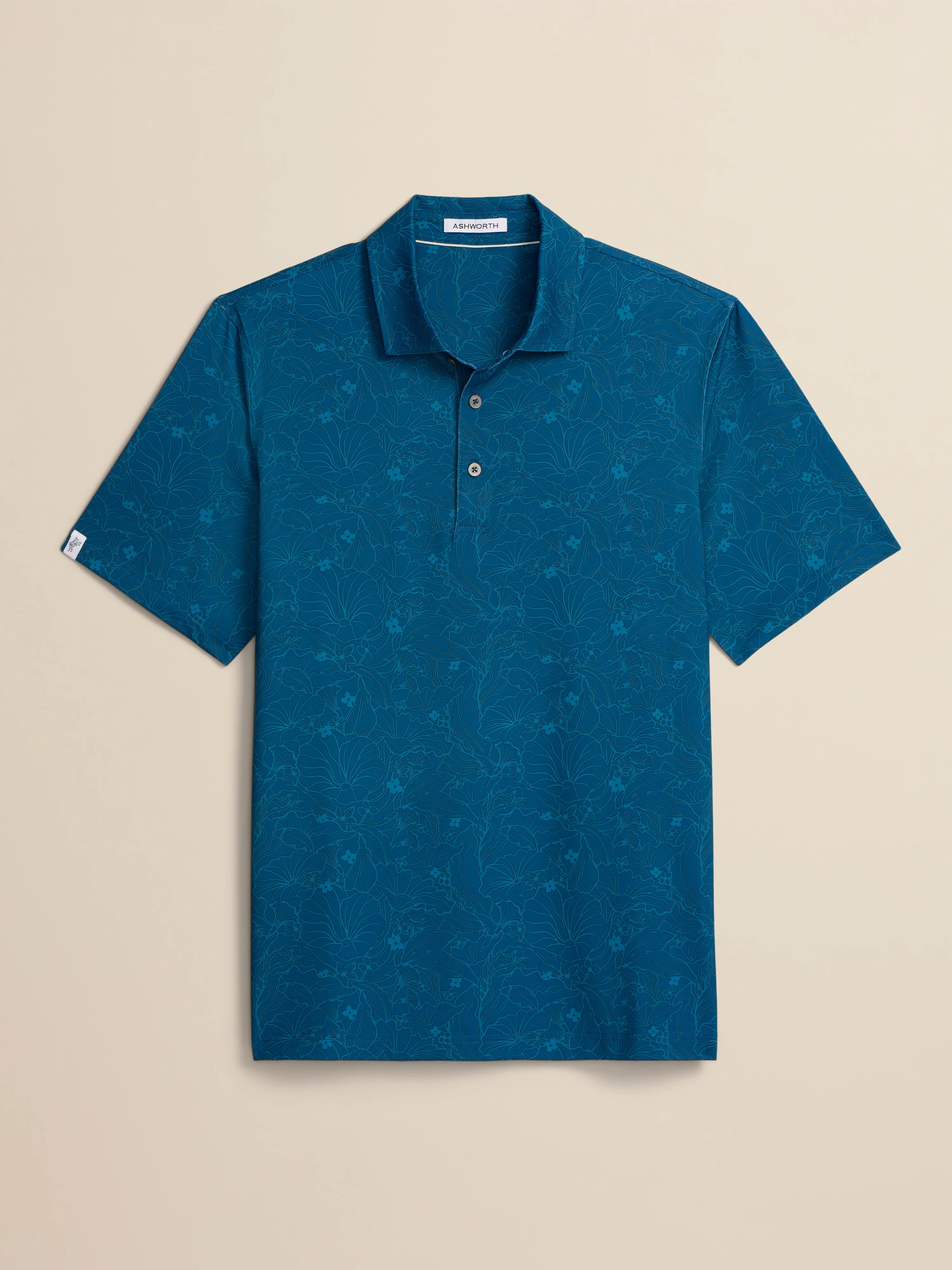 Morning Glory Polo sold by Ashworth Golf