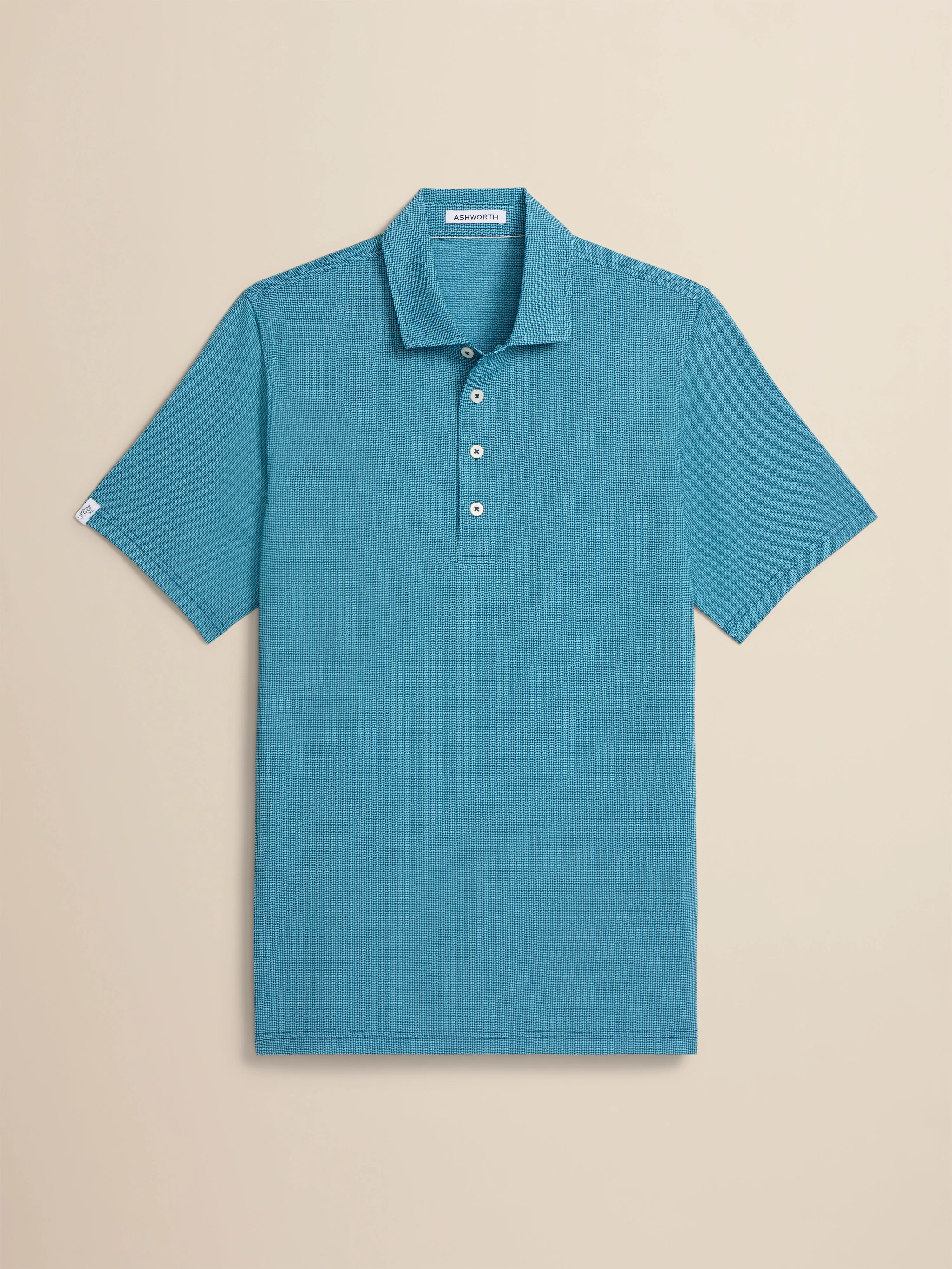 Houndstooth Polo sold by Ashworth Golf