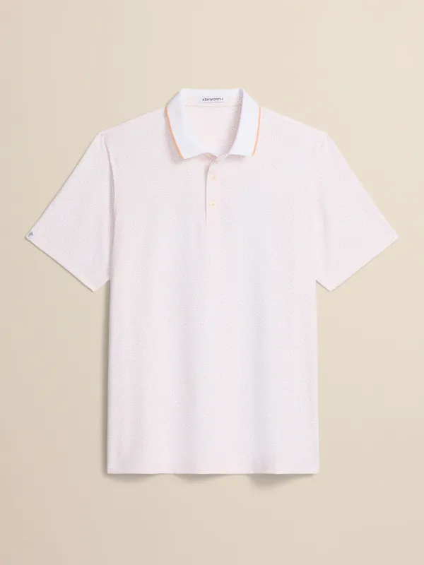 Micro Floral Polo sold by Ashworth Golf