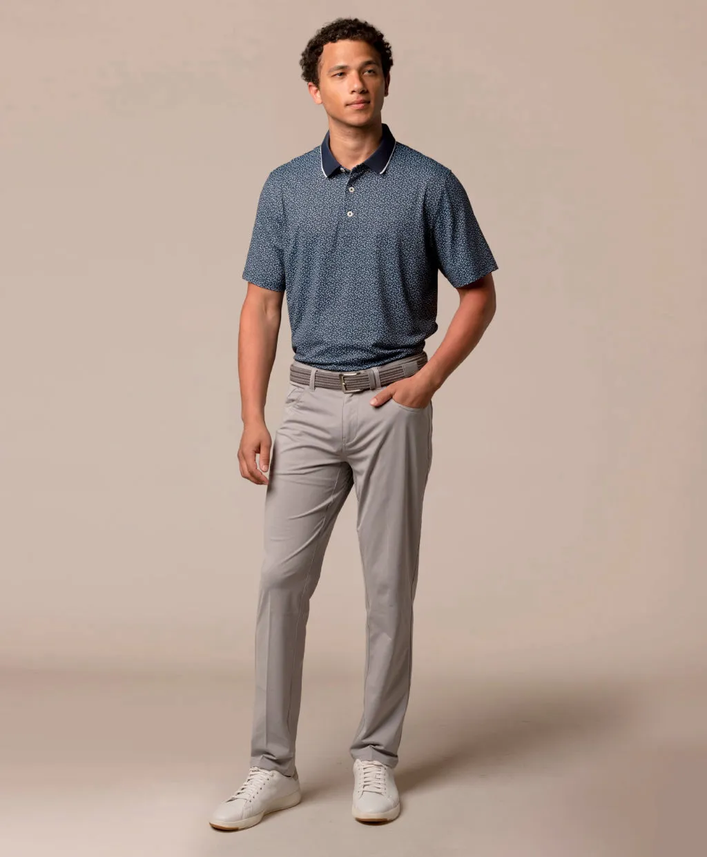 Micro Floral Polo sold by Ashworth Golf product image thumbnail 3