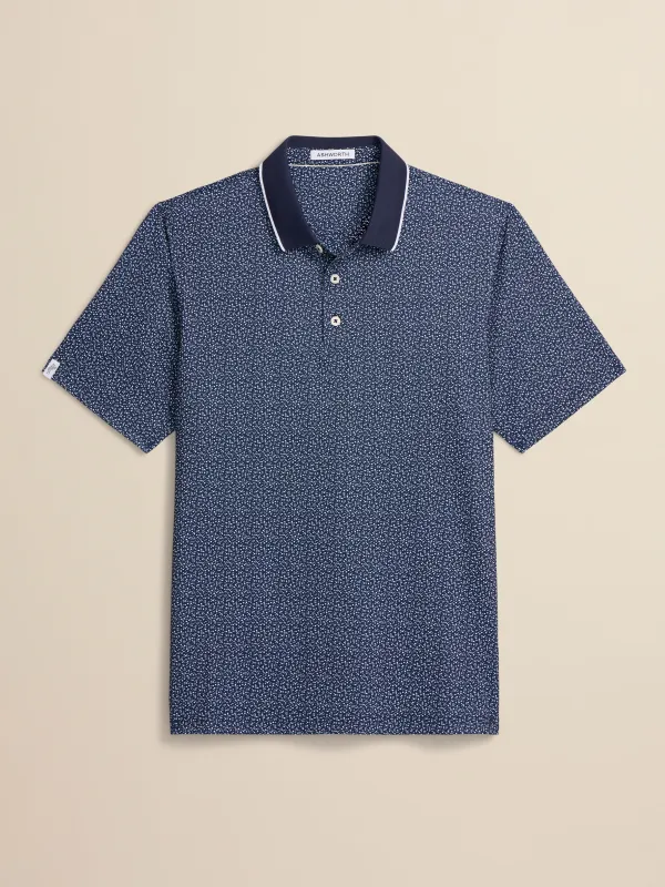 Micro Floral Polo sold by Ashworth Golf
