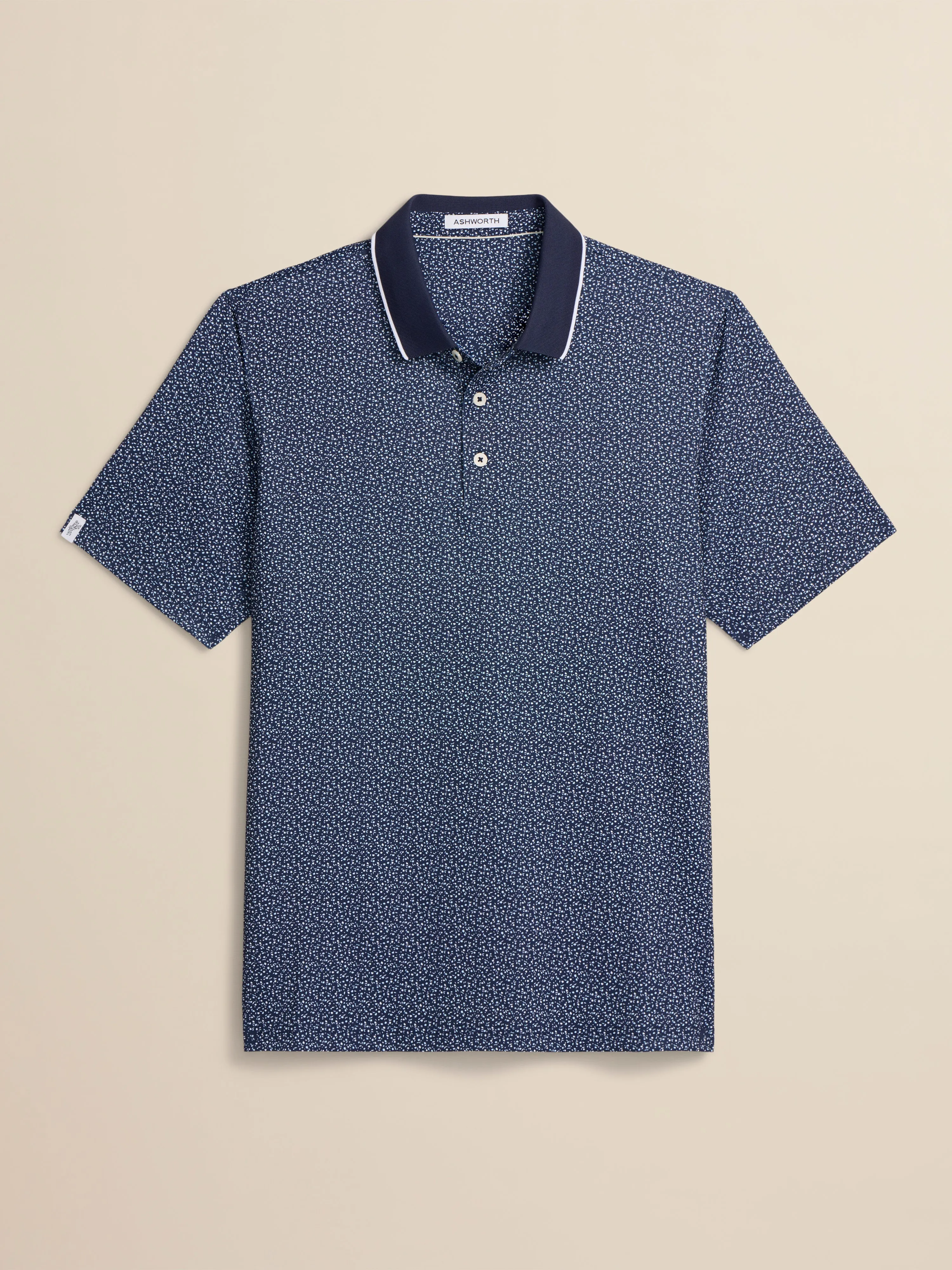 Micro Floral Polo sold by Ashworth Golf