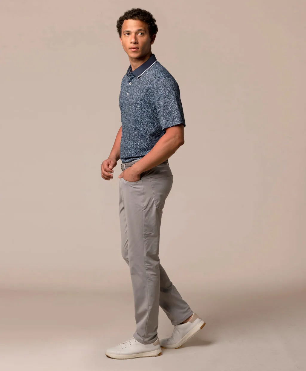 Micro Floral Polo sold by Ashworth Golf product image thumbnail 4