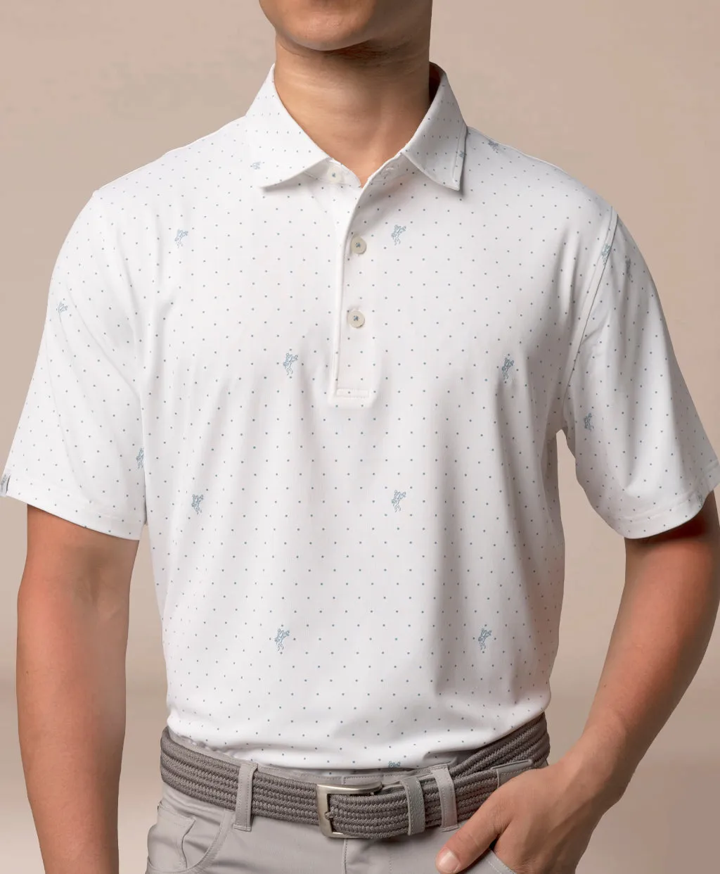 Golfman Dot Polo sold by Ashworth Golf product image thumbnail 2
