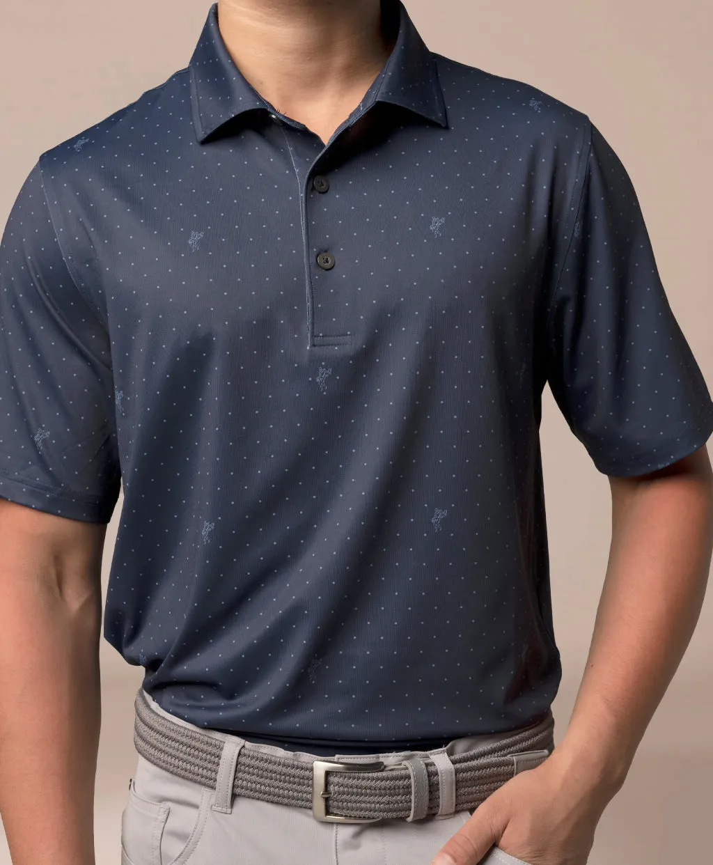 Golfman Dot Polo sold by Ashworth Golf product image thumbnail 2
