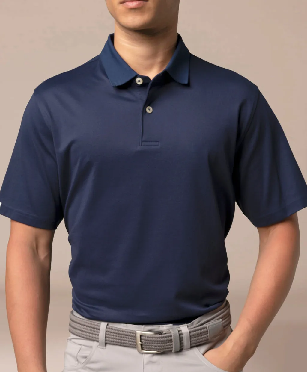 2Bar Solid Polo sold by Ashworth Golf product image thumbnail 2