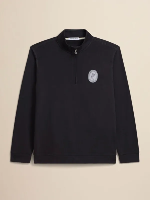 Oval Velvet 1/4 Zip made by Ashworth Golf