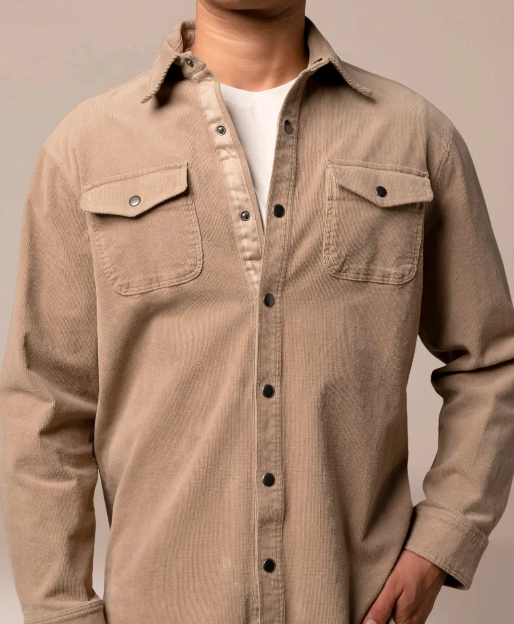 Jetty Cord Shacket sold by Ashworth Golf product image thumbnail 2