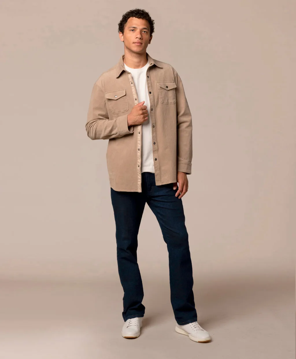 Jetty Cord Shacket sold by Ashworth Golf product image thumbnail 3