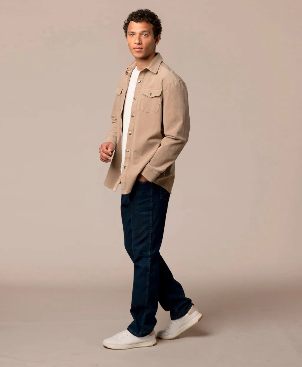 Jetty Cord Shacket sold by Ashworth Golf product image thumbnail 4