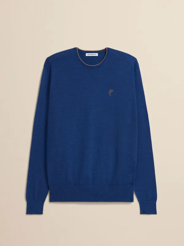 Extrafine Merino Tipped Crewneck sold by Ashworth Golf