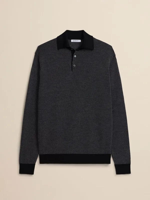 Extrafine Merino Birdseye Polo sold by Ashworth Golf