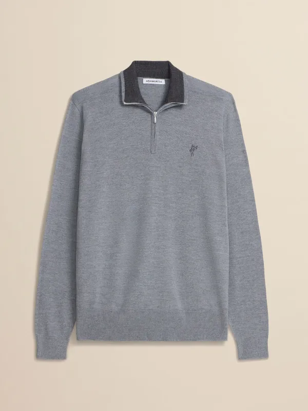 Extrafine Merino 1/4 Zip sold by Ashworth Golf