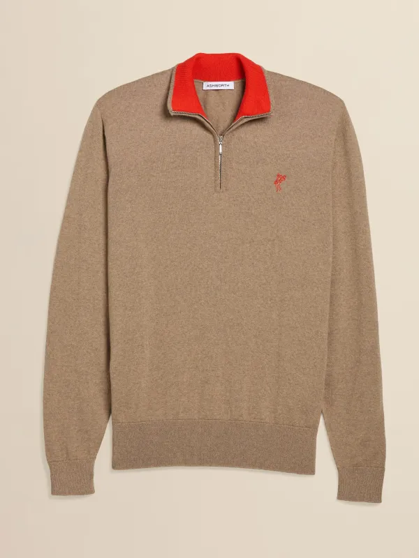 Extrafine Merino 1/4 Zip sold by Ashworth Golf