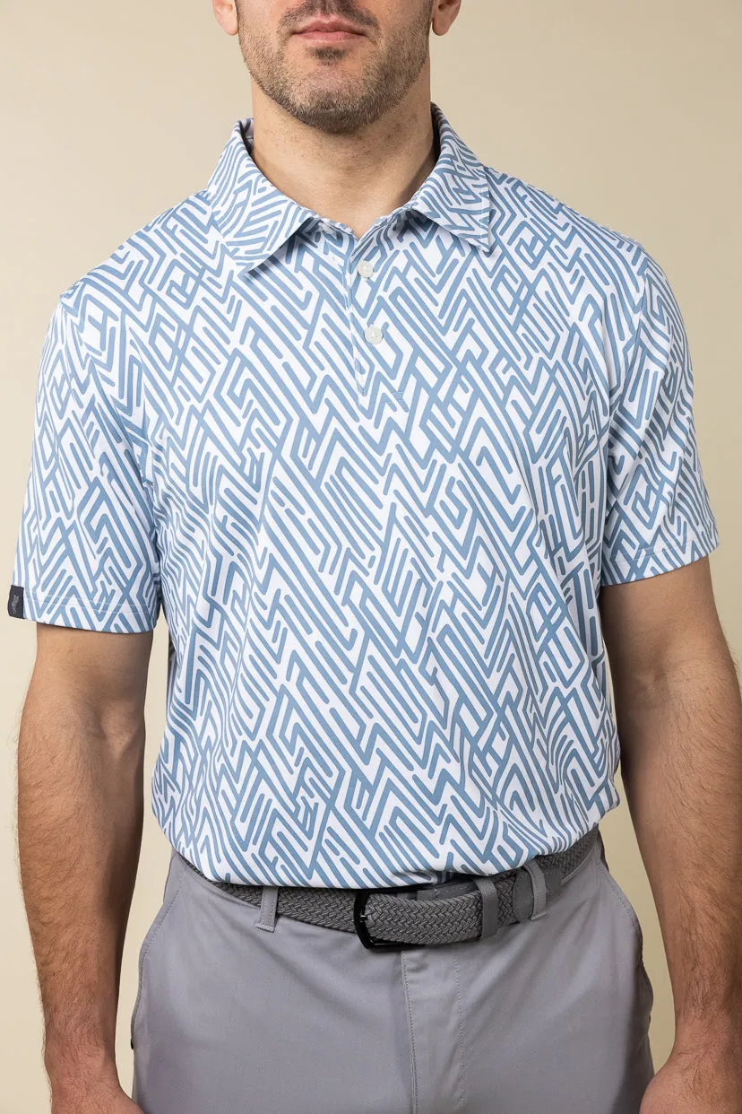 Abstract Geo Polo sold by Ashworth Golf product image thumbnail 2