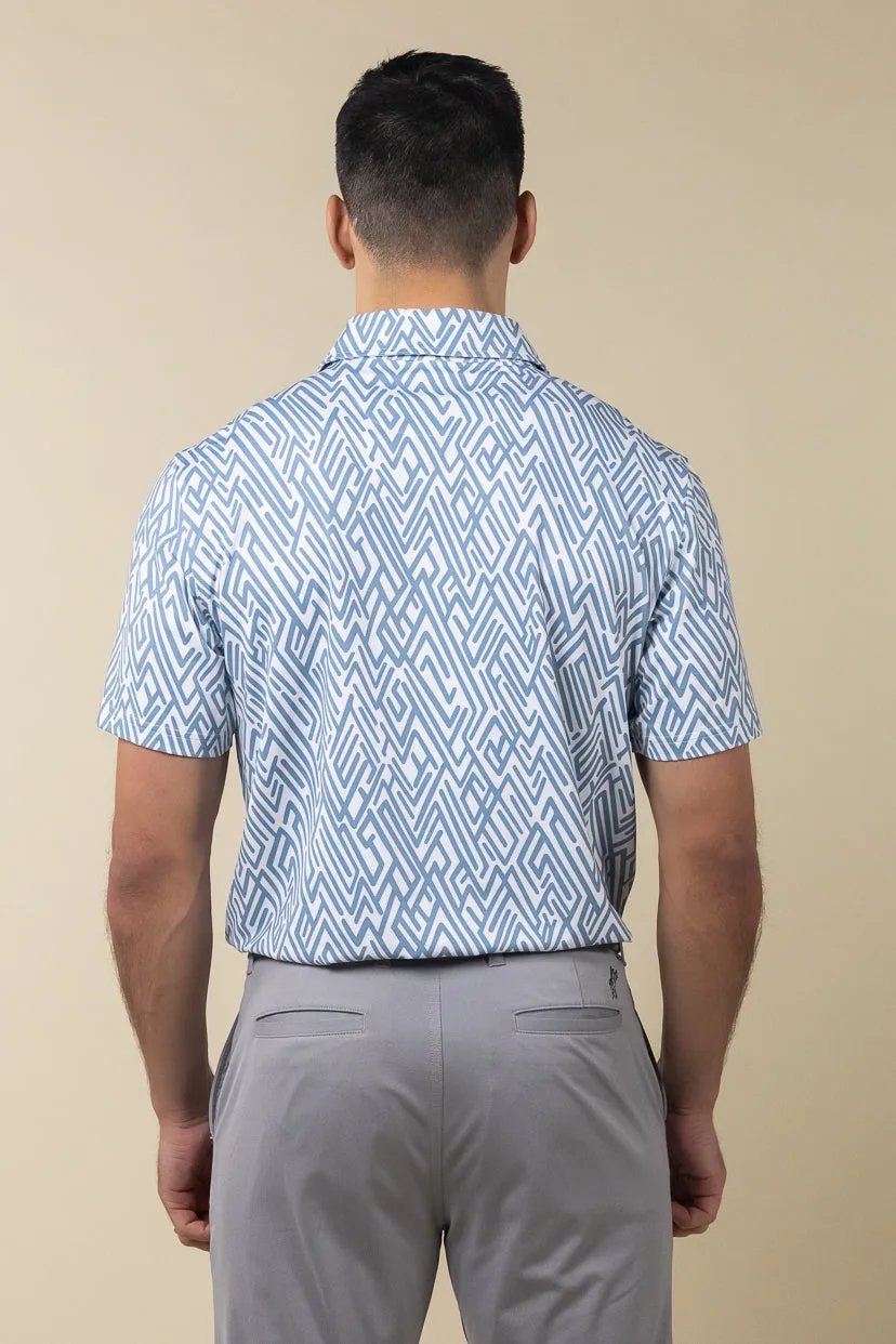 Abstract Geo Polo sold by Ashworth Golf product image thumbnail 5