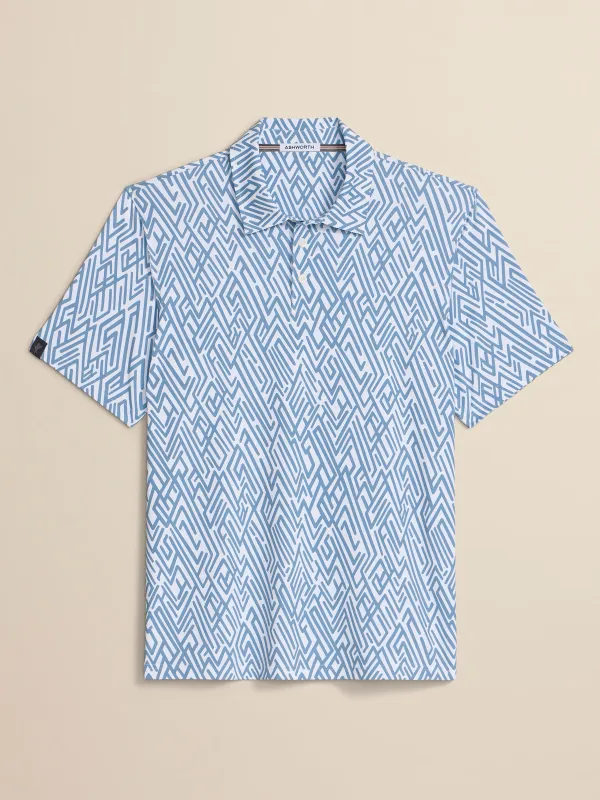 Abstract Geo Polo sold by Ashworth Golf
