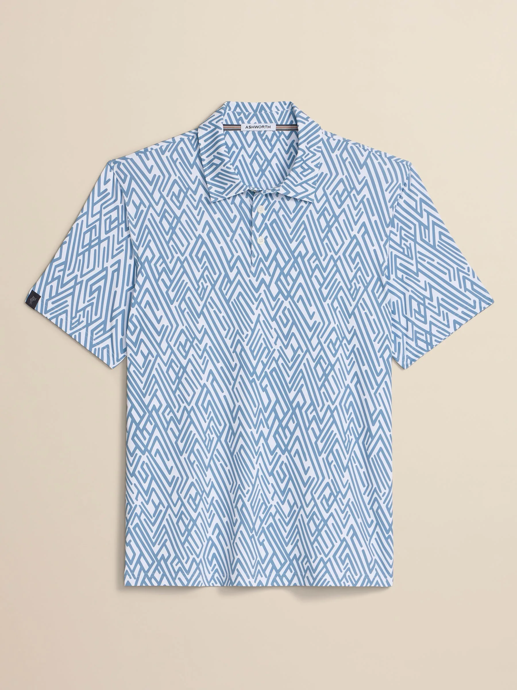 Abstract Geo Polo sold by Ashworth Golf