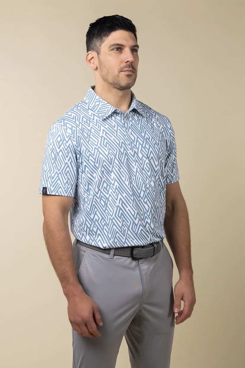 Abstract Geo Polo sold by Ashworth Golf product image thumbnail 4