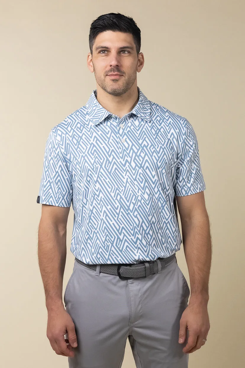 Abstract Geo Polo sold by Ashworth Golf product image thumbnail 3