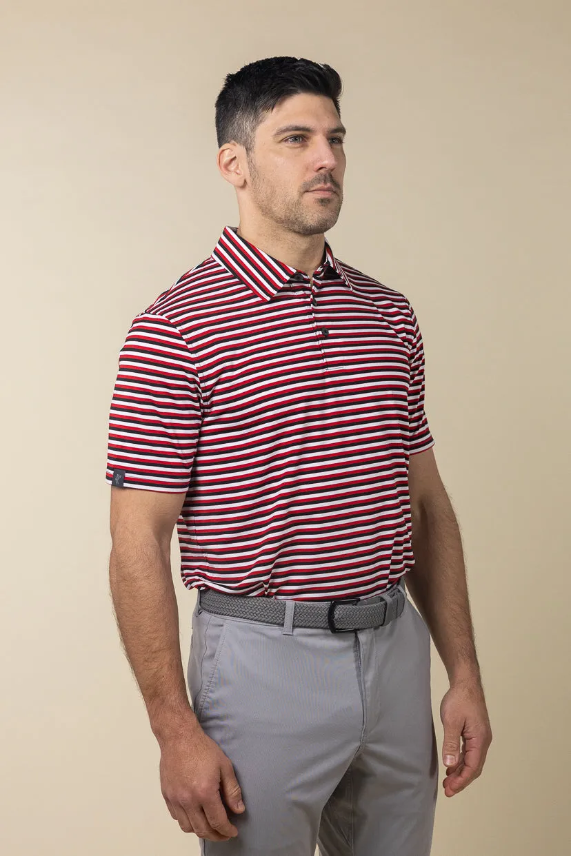Ivy Stripe Polo sold by Ashworth Golf product image thumbnail 4