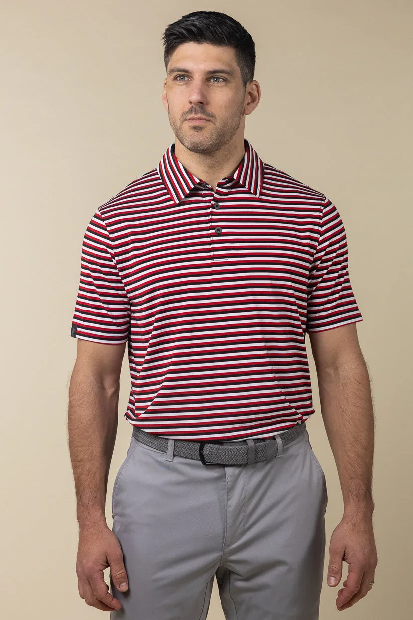 Ivy Stripe Polo sold by Ashworth Golf product image thumbnail 3