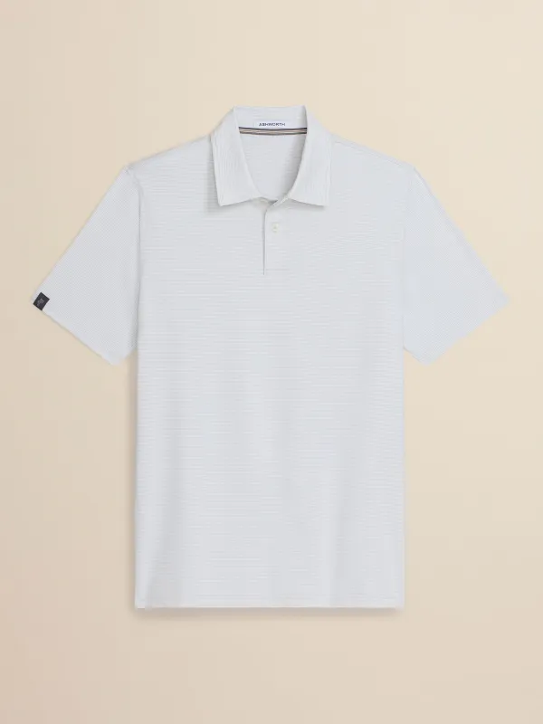 Bunker Stripe Polo made by Ashworth Golf