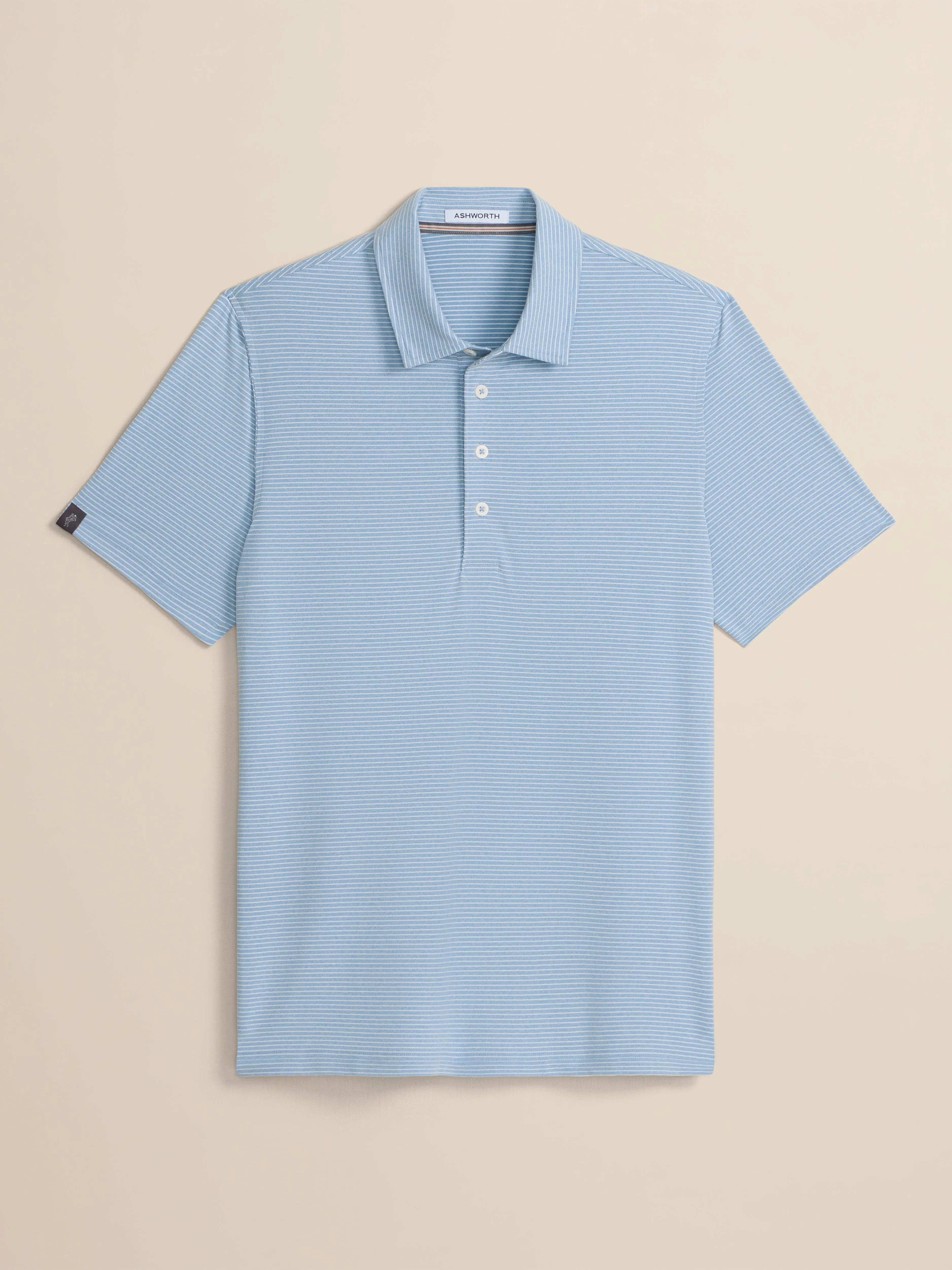 Sand Stripe Polo sold by Ashworth Golf