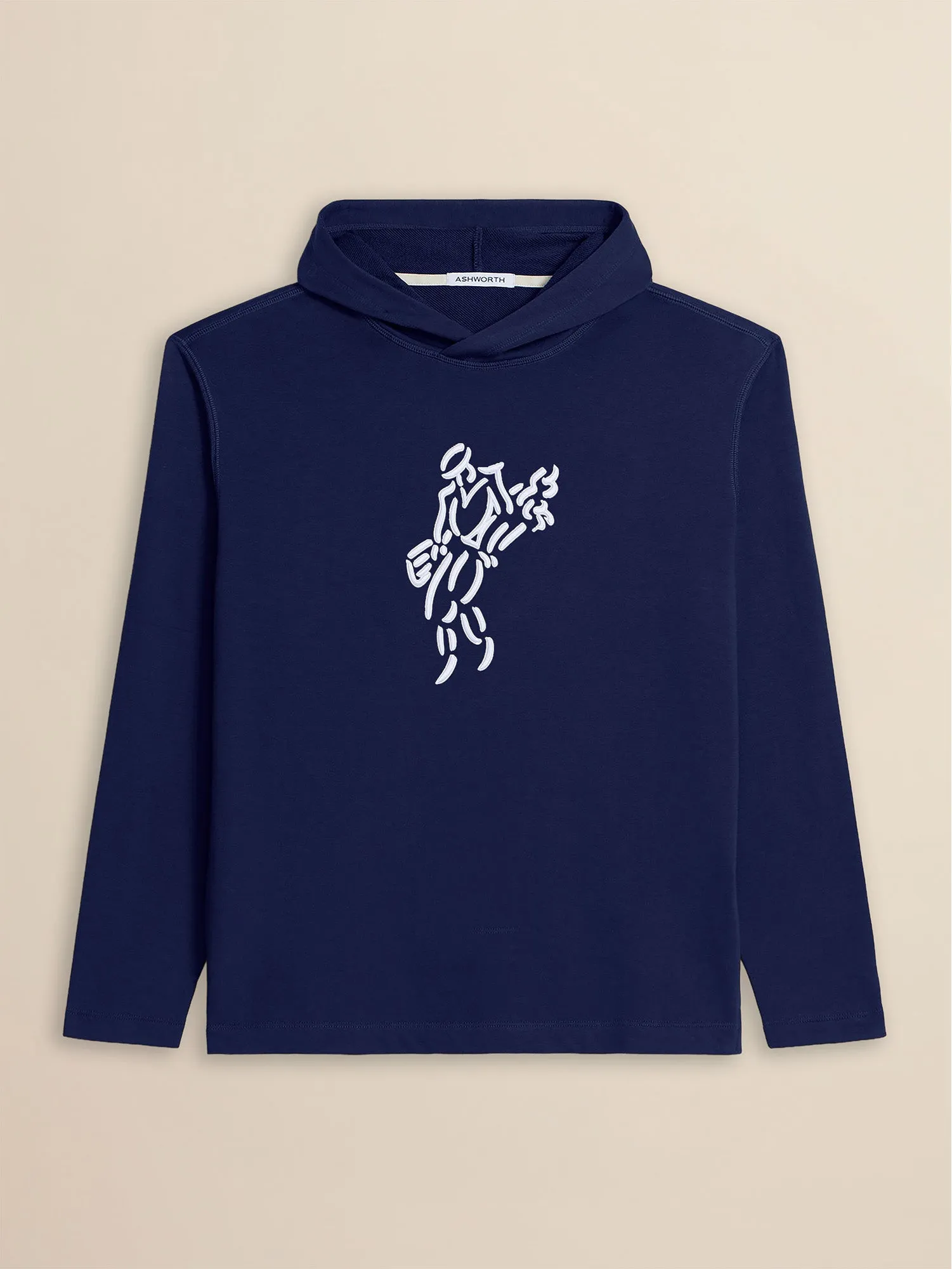 Golfman Satin Stitch Hoodie sold by Ashworth Golf