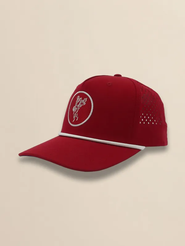 Perforated Active Poly Golfman Cap made by Ashworth Golf