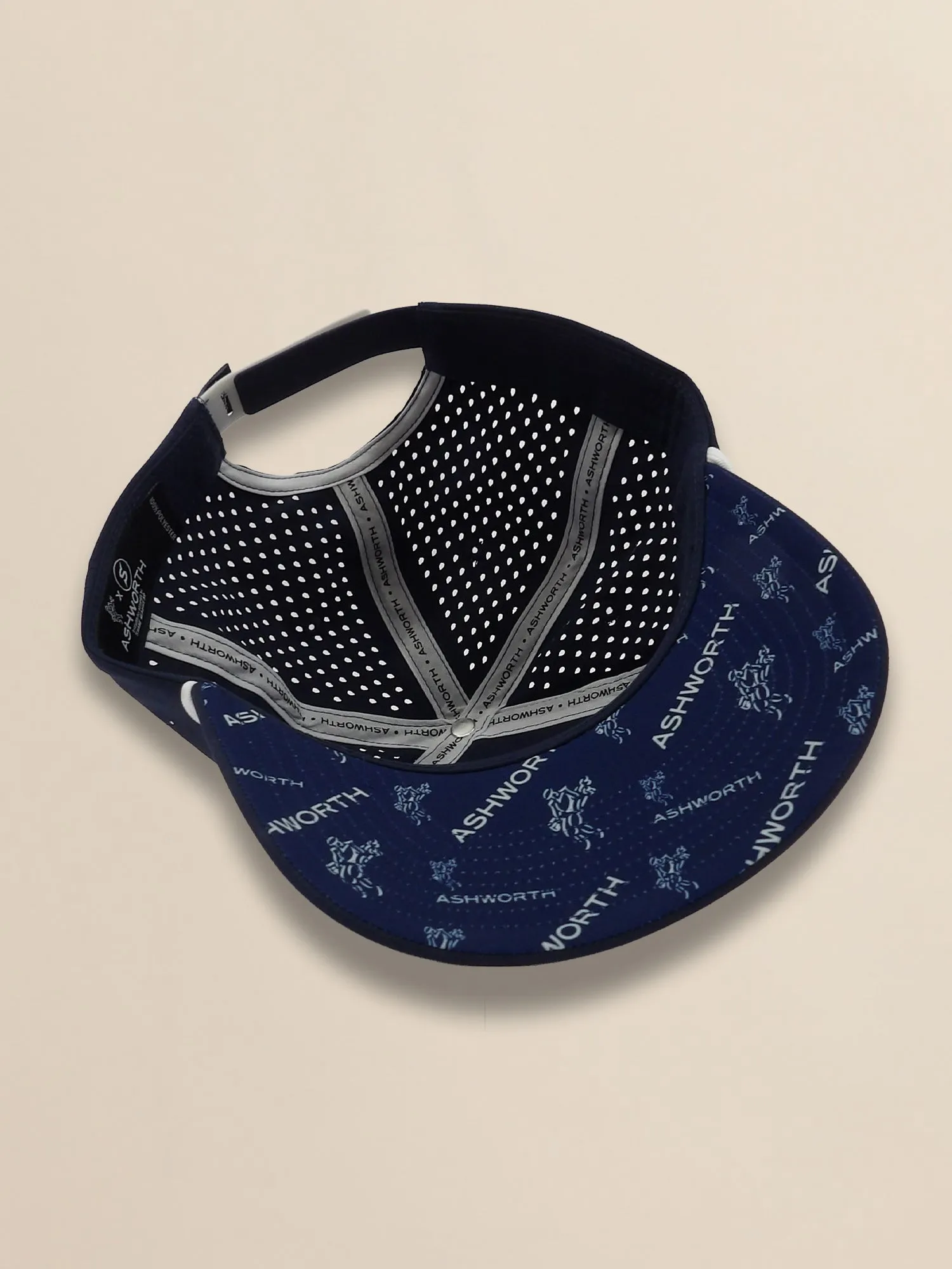 Perforated Active Poly Golfman Cap sold by Ashworth Golf product image thumbnail 4