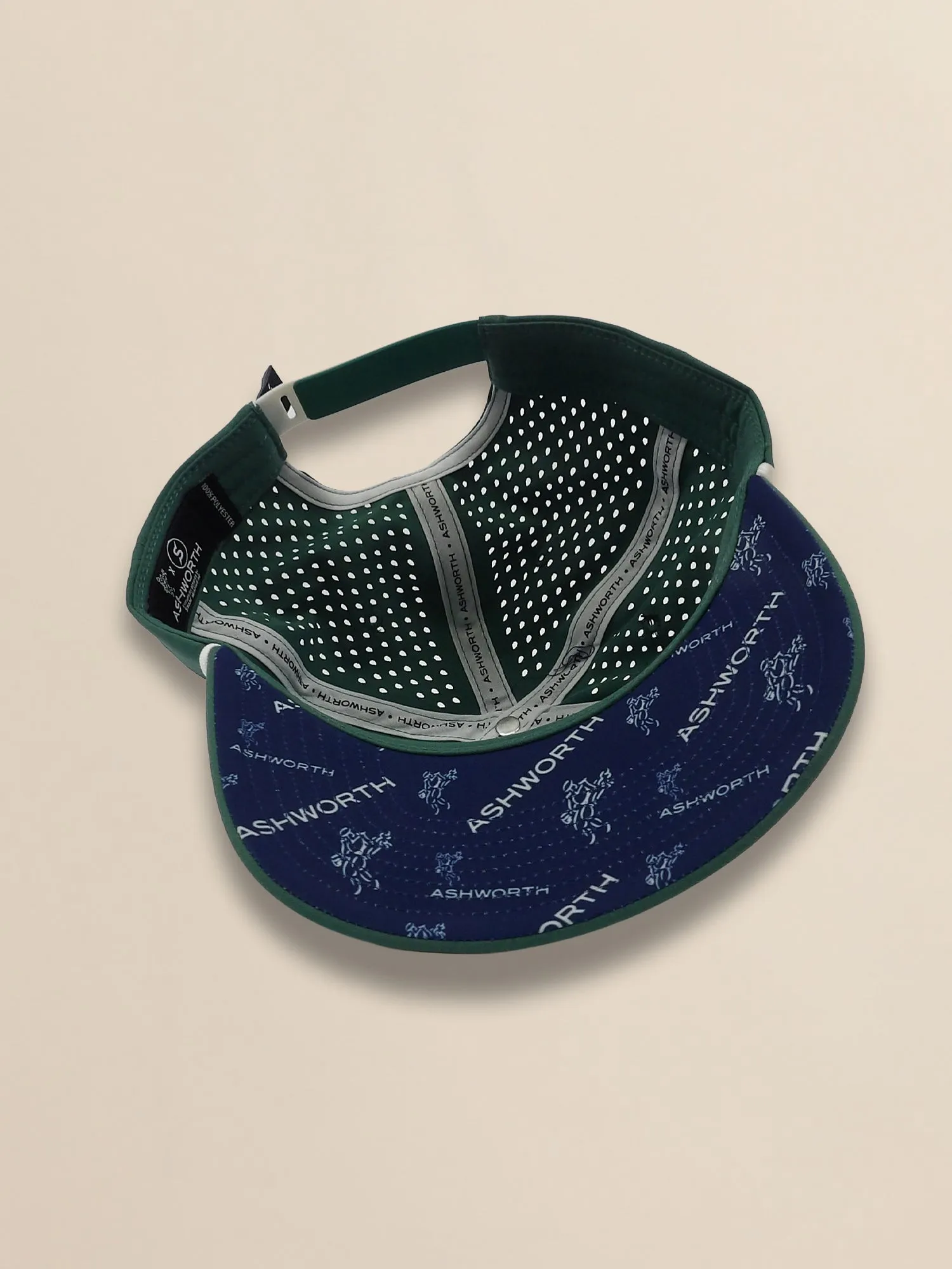 Perforated Active Poly Golfman Cap sold by Ashworth Golf product image thumbnail 4