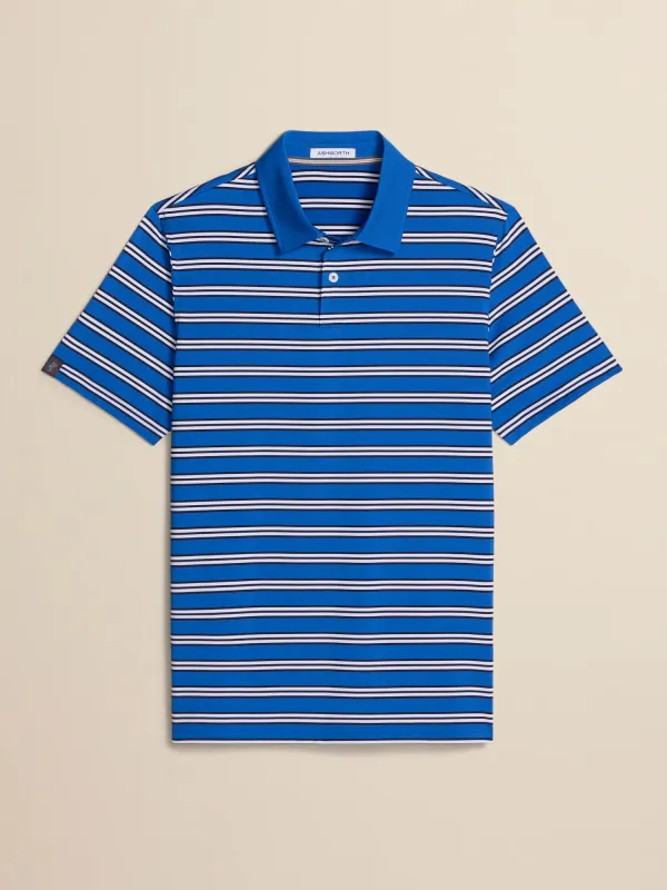 Classic Stripe Polo made by Ashworth Golf