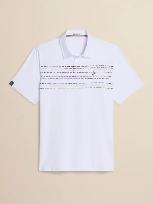 Mini Chest Stripe Polo made by Ashworth Golf