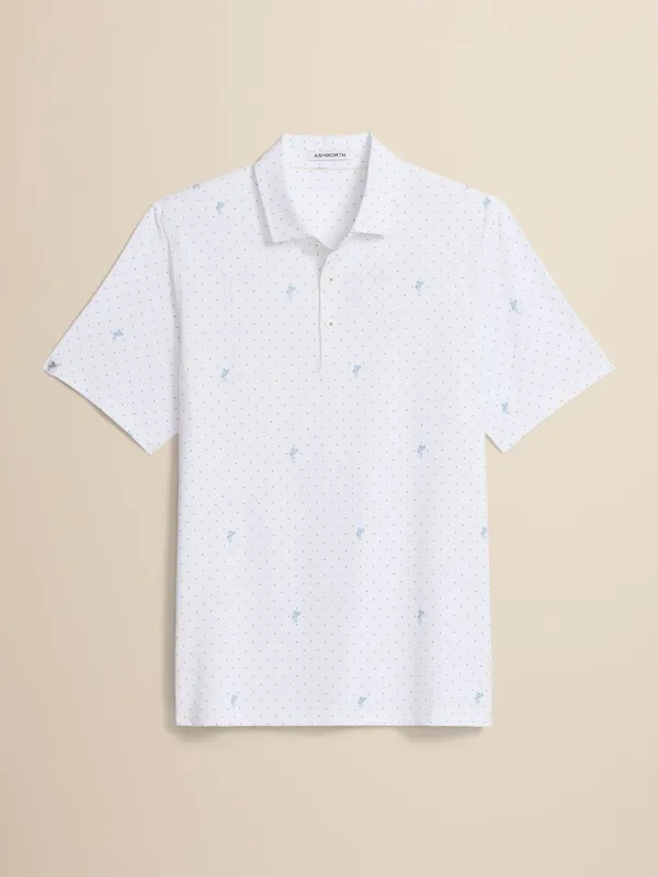 Golfman Dot Polo made by Ashworth Golf