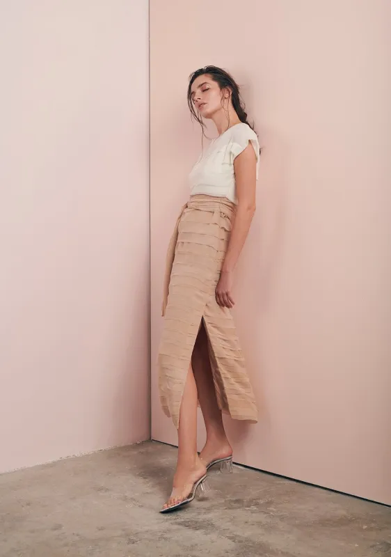 Layered dress sold by Baruni