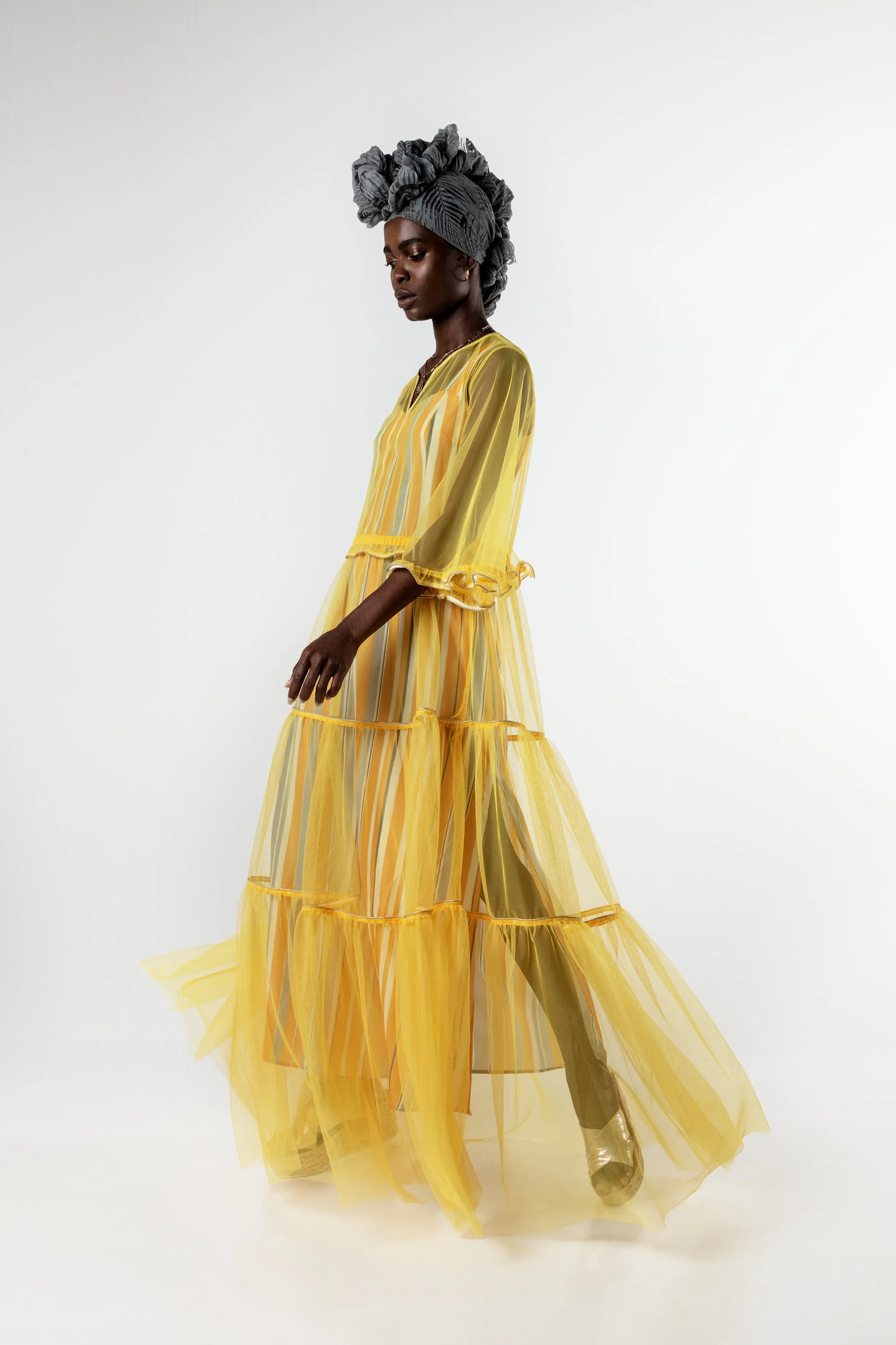 Maxi tulle dress sold by Baruni