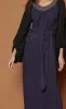Long dress with contrasting sleeves. sold by Baruni