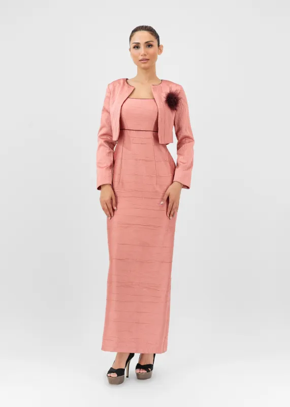 Rawand Dress-Jacket set made by Baruni