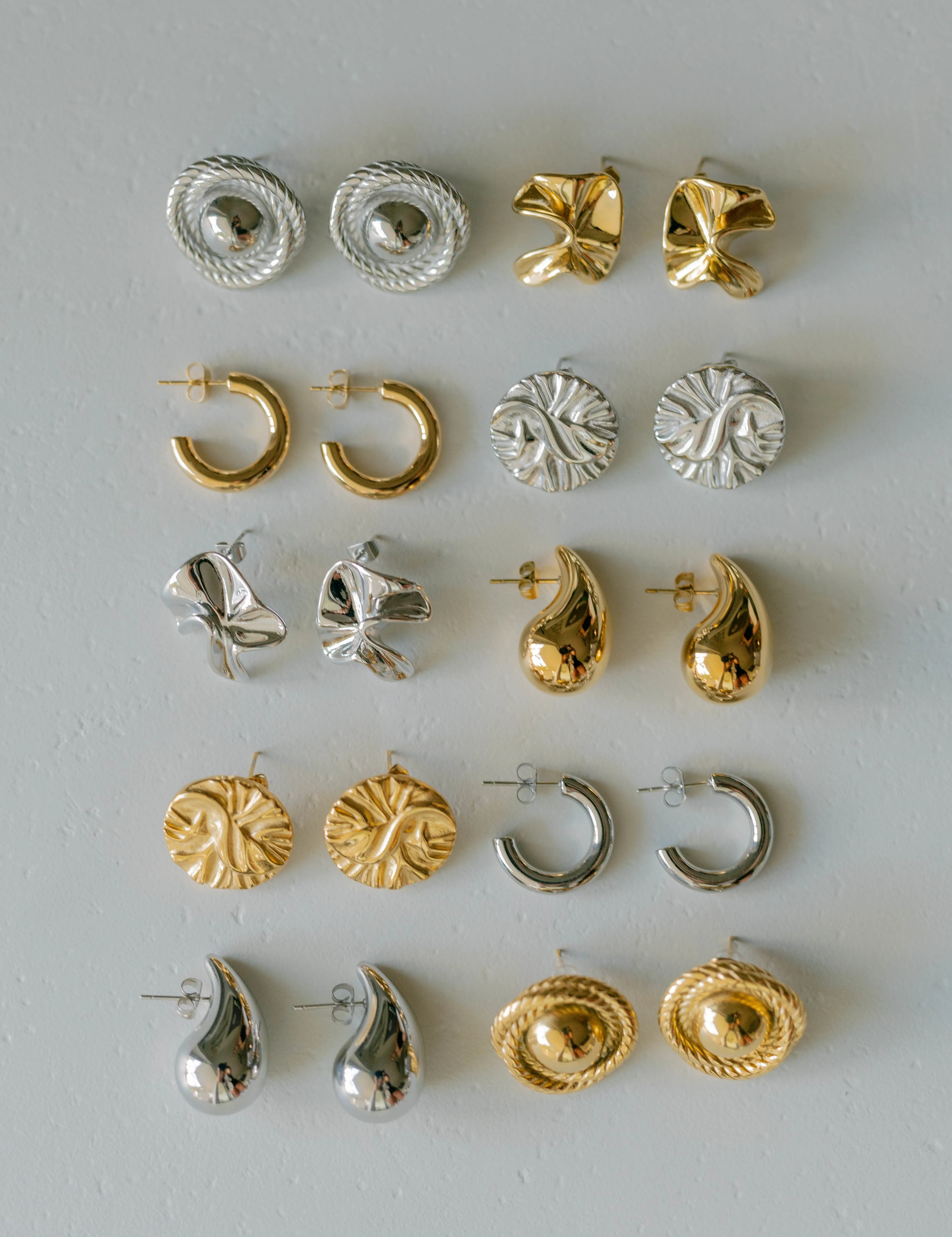 Bloom Studs – Silver sold by Bibi & Kim product image thumbnail 2