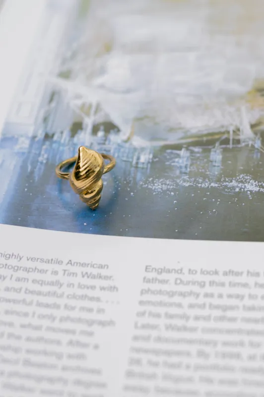 Conch Shell Ring sold by Bibi & Kim