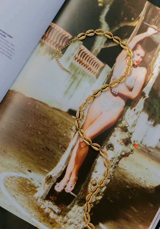 Cowrie Shell Necklace sold by Bibi & Kim