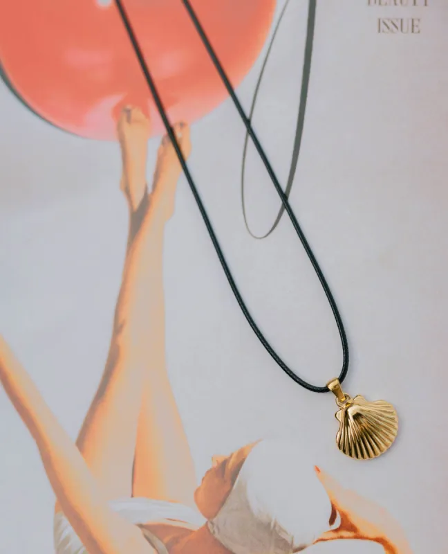 Shell Pendant Necklace sold by Bibi & Kim