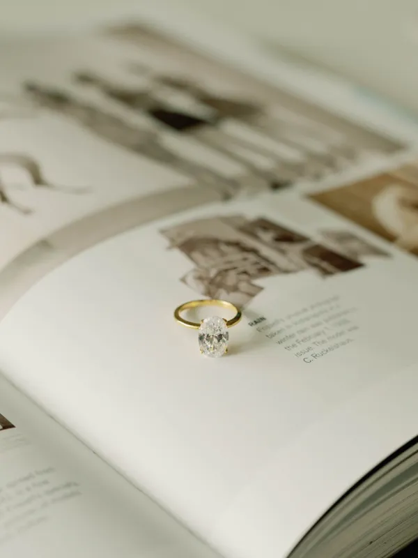 Oval Cut Ring sold by Bibi & Kim