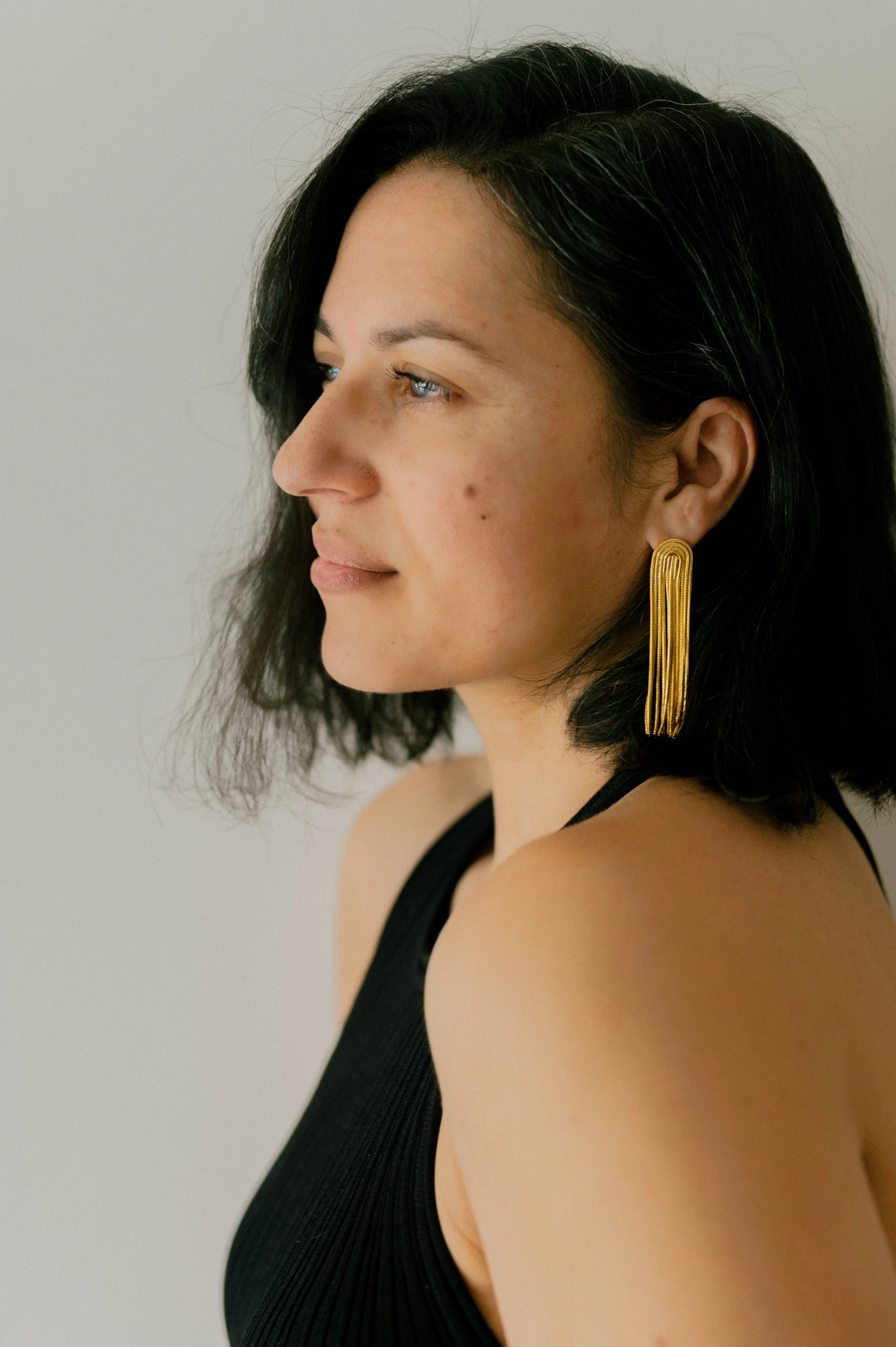 Fringe Drop Earrings sold by Bibi & Kim product image thumbnail 2