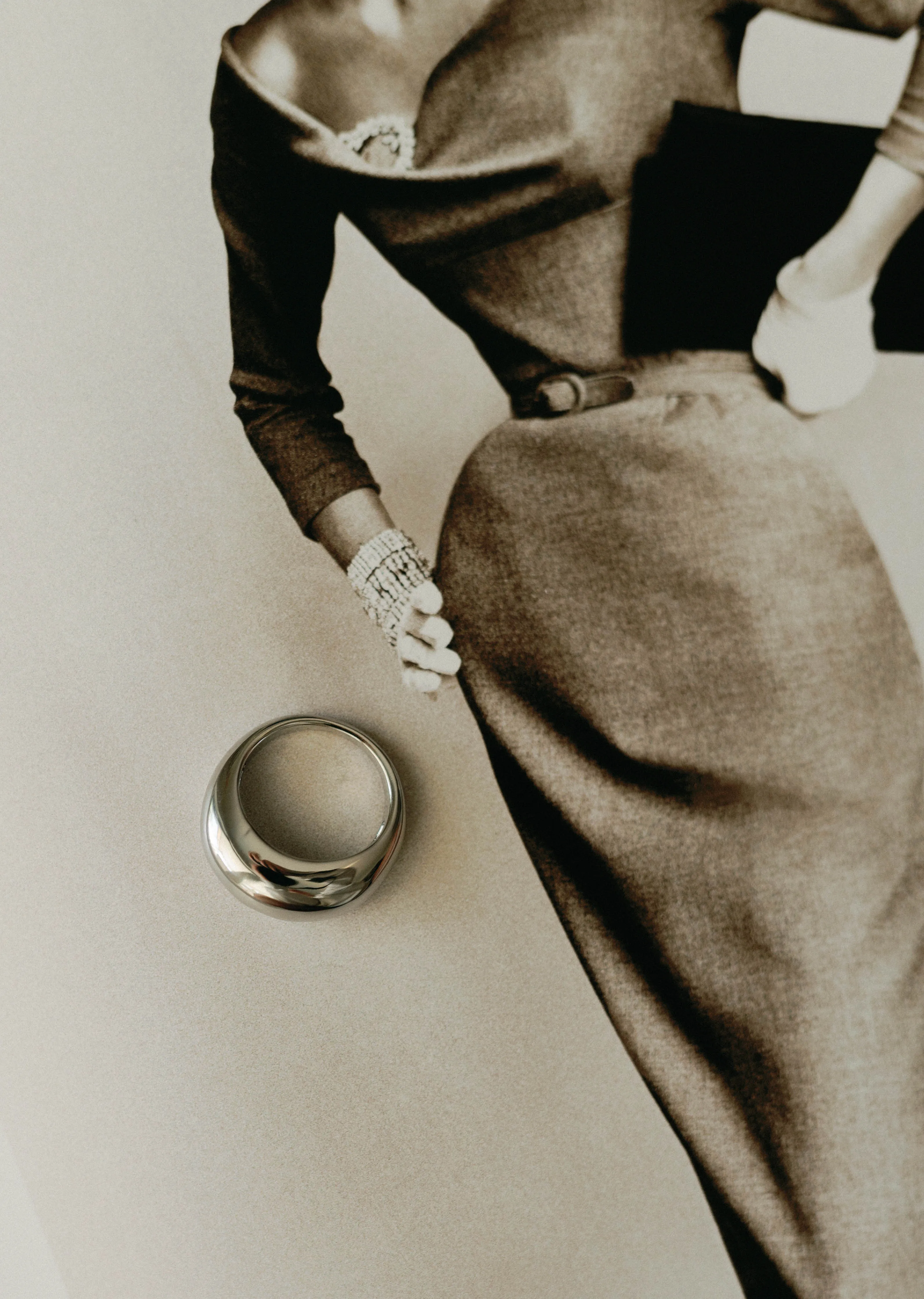 Dome Ring – Silver sold by Bibi & Kim